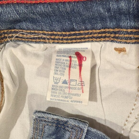 Tommy Hilfiger Women's Stretch Mini Jean Skirt - Picture 6 of 6